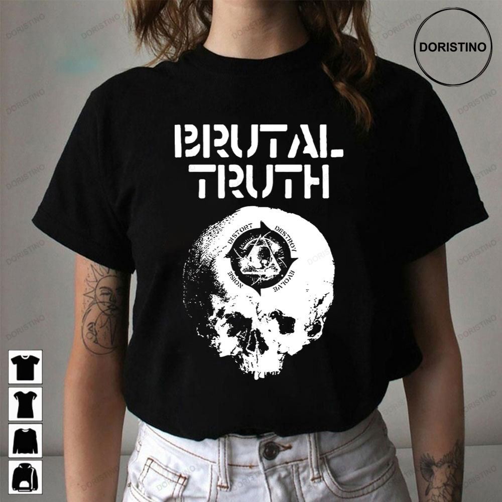Death Skull Brutal Truth Trending Style